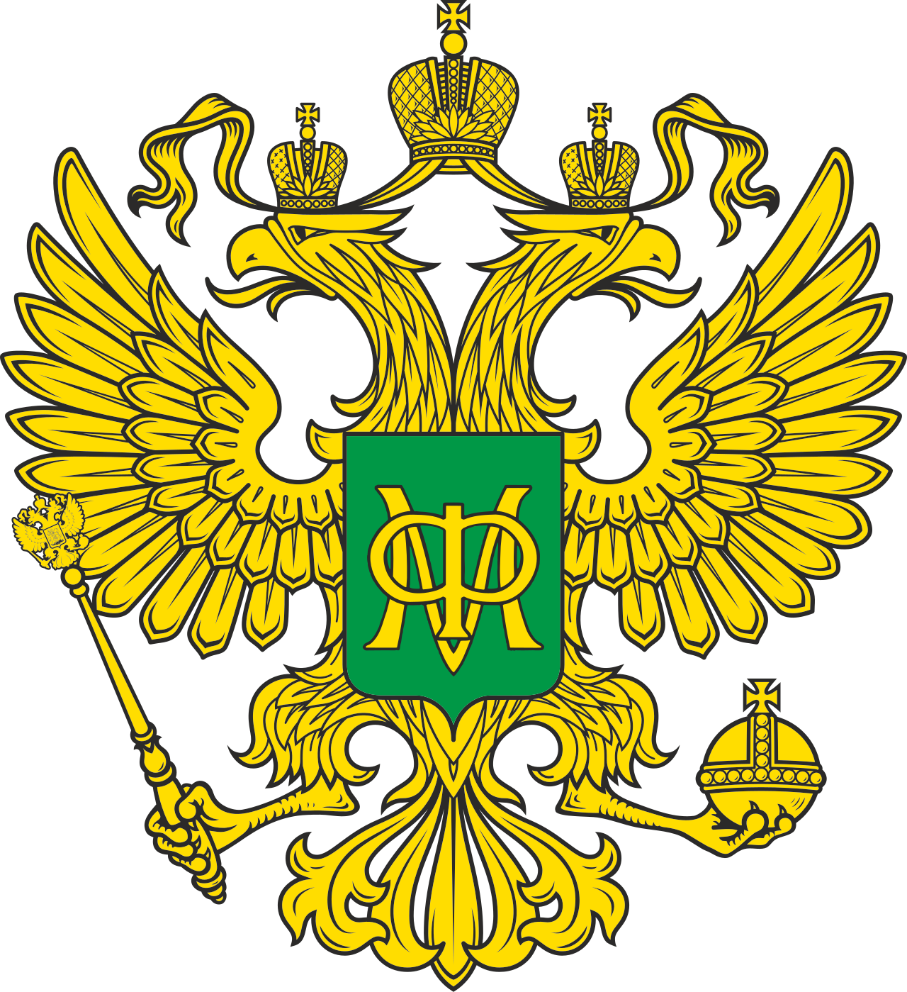 Ministry of Finance of Russia (Minfin) logo
